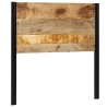 Tête de lit 100 cm bois massif manguier et fer 627035627035