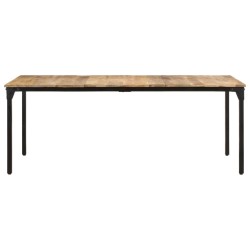 Table de salle à manger 200x100x76 cm Bois de manguier solide 627036627036