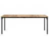 Table de salle à manger 200x100x76 cm Bois de manguier solide 627036627036