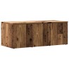 Meuble TV vieux bois 80x34x30 cm bois d'ingénierie 627037627037