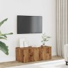 Meuble TV vieux bois 80x34x30 cm bois d'ingénierie 627037627037
