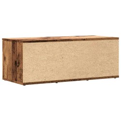 Meuble TV vieux bois 80x34x30 cm bois d'ingénierie 627037627037