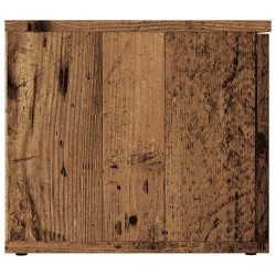 Meuble TV vieux bois 80x34x30 cm bois d'ingénierie 627037627037
