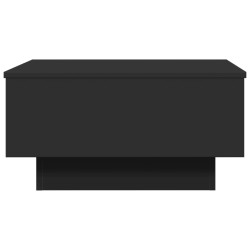 Table basse noir 60x45x31 cm bois d'ingénierie 627038627038