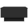 Table basse noir 60x45x31 cm bois d'ingénierie 627038627038