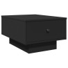 Table basse noir 60x45x31 cm bois d'ingénierie 627038627038