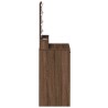 Table de Toilette Chêne brun 50 x 41 x 135 cm Bois d'ingénierie 627042627042