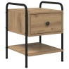 Table de chevet Chêne artisanal Bois d'ingénierie 627046627046