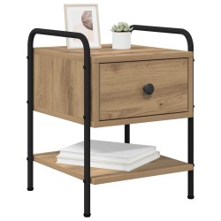 Table de chevet Chêne artisanal Bois d'ingénierie 627046627046