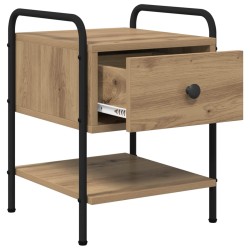 Table de chevet Chêne artisanal Bois d'ingénierie 627046627046