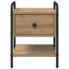 Table de chevet Chêne artisanal Bois d'ingénierie 627046627046