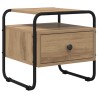 Table de chevet Chêne artisanal Bois d'ingénierie 627047627047