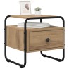 Table de chevet Chêne artisanal Bois d'ingénierie 627047627047