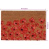 Tapis de porte naturel 40x60 cm fibre de coco touffeté 627050627050