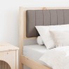Tête de lit capitonnée avec tête de lit Marron 75 cm Pin massif 627052627052