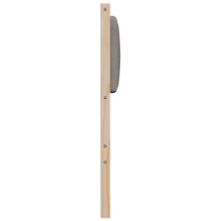 Tête de lit capitonnée avec tête de lit Marron 75 cm Pin massif 627052627052
