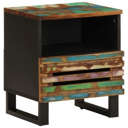 Tables de chevet 2 pcs 40x34x46 cm bois massif de récupération 627058627058