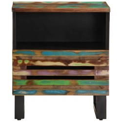 Tables de chevet 2 pcs 40x34x46 cm bois massif de récupération 627058627058
