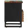 Tables de chevet 2 pcs 40x34x46 cm bois massif de récupération 627058627058