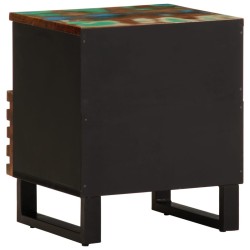 Tables de chevet 2 pcs 40x34x46 cm bois massif de récupération 627058627058
