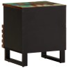 Tables de chevet 2 pcs 40x34x46 cm bois massif de récupération 627058627058