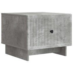 Table basse Gris béton 49 x 50 x 40 cm Bois d'ingénierie 627060627060