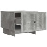 Table basse Gris béton 49 x 50 x 40 cm Bois d'ingénierie 627060627060
