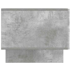 Table basse Gris béton 49 x 50 x 40 cm Bois d'ingénierie 627060627060