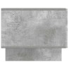Table basse Gris béton 49 x 50 x 40 cm Bois d'ingénierie 627060627060