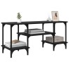 Meuble TV Chêne noir 102 x 35 x 45,5 cm 627069627069