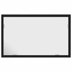 Miroir de salle de bain avec éclairage LED en chêne noir 60 x 8,5 x 37 cm 627079627079