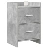 Tables de chevet 2 pcs Gris béton 40 x 30 x 60 cm 627084627084