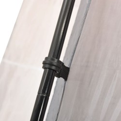 Tente de piscine Tissu 660x580x250 cm Gris 627090627090