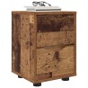 Tables de chevet 2 pcs Bois Ancien 30,5 x 30 x 43 cm 627091627091