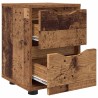 Tables de chevet 2 pcs Bois Ancien 30,5 x 30 x 43 cm 627091627091