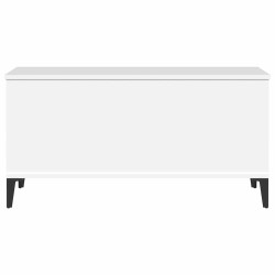 Table basse Blanc 90x44,5x45 cm Bois d'ingénierie 627097627097