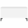 Table basse Blanc 90x44,5x45 cm Bois d'ingénierie 627097627097