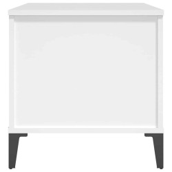 Table basse Blanc 90x44,5x45 cm Bois d'ingénierie 627097627097