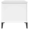 Table basse Blanc 90x44,5x45 cm Bois d'ingénierie 627097627097