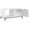 Table basse Blanc brillant 90 x 49 x 46 cm Bois d'ingénierie 627104627104
