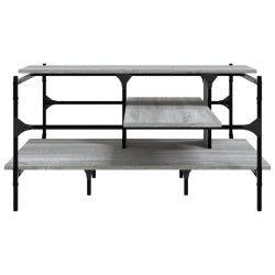 Table basse sonoma gris 100x100x48,5 cm bois d'ingénierie 627112627112