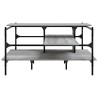 Table basse sonoma gris 100x100x48,5 cm bois d'ingénierie 627112627112