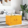 Table basse Jaune moutarde 67x50x44 cm acier 627113627113