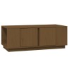 Table basse Marron miel 110x50x40 cm Bois massif de pin 627114627114