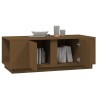 Table basse Marron miel 110x50x40 cm Bois massif de pin 627114627114