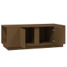 Table basse Marron miel 110x50x40 cm Bois massif de pin 627114627114