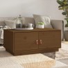 Table basse Marron miel 80x50x35 cm Bois massif de pin 627115627115