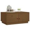 Table basse Marron miel 80x50x35 cm Bois massif de pin 627115627115