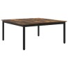 Table basse Chêne Fumé 100 x 100 x 45 cm Bois d'ingénierie 627116627116