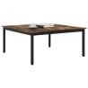 Table basse Chêne Fumé 100 x 100 x 45 cm Bois d'ingénierie 627116627116